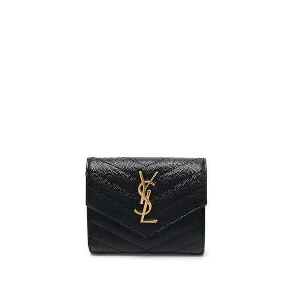 Saint Laurent Black Wallets & Purses Women